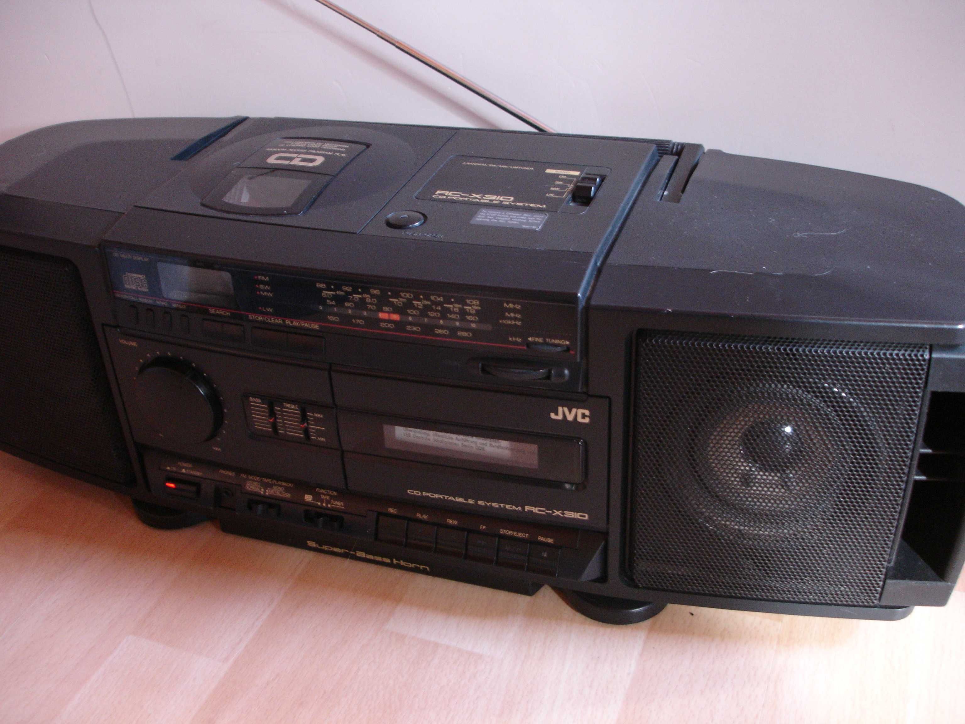Radiomagnetofon JVC RC-X310
