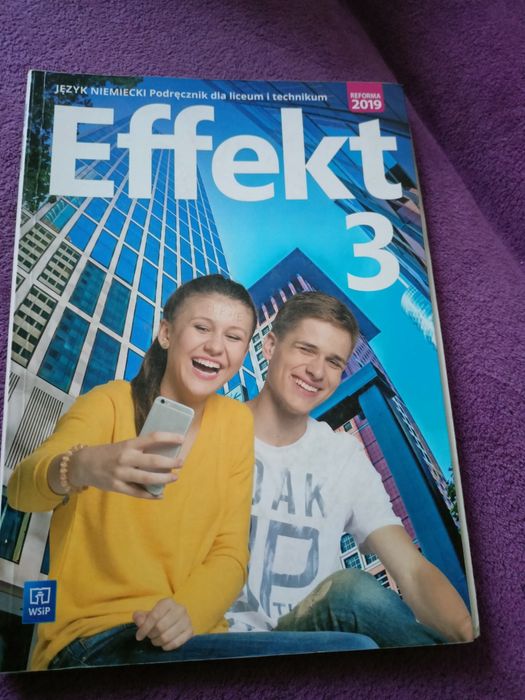 Książka Efekt 3, podręcznik do 3 klasy liceum/technikum