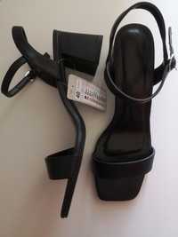 Czarne sandały Jenny Fairy rozmiar 40 model WSS20552 -01