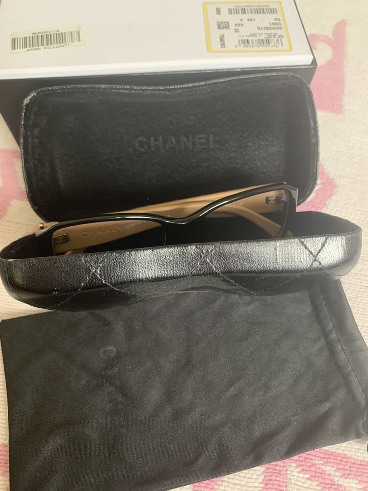 Chanel okulary zerówki oryginalne blokady