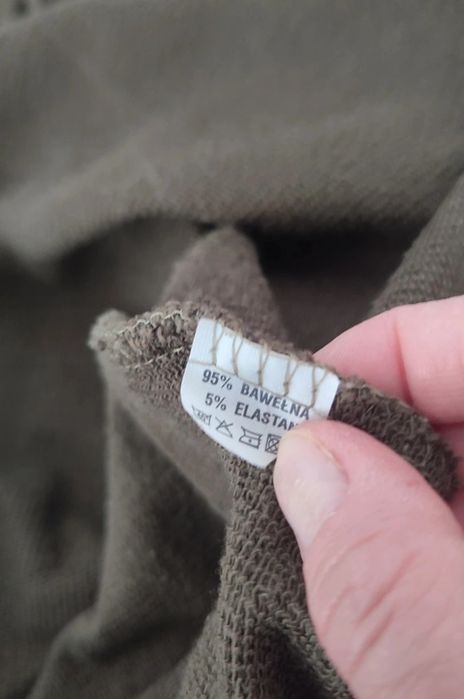 Sukienka bawełniana na jesień długi rękaw falbanka Marsala 38