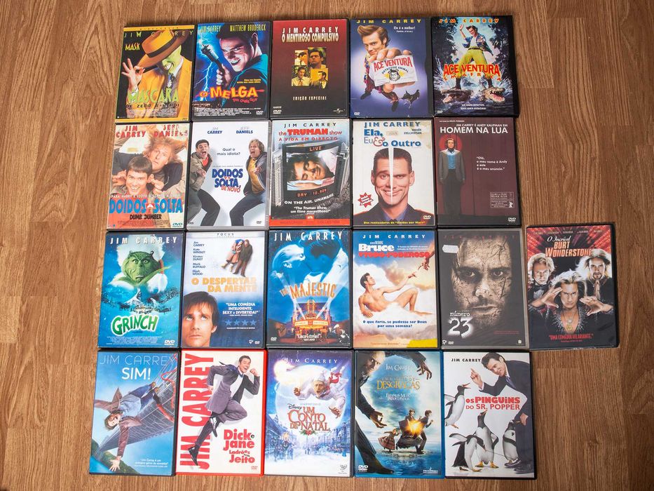 Jim Carrey DVD`S Originais