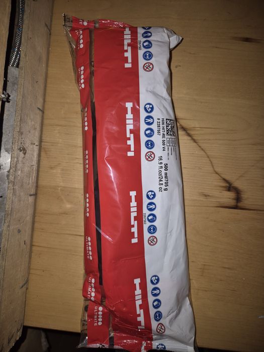 Kotwa chemiczna mocna Hilti