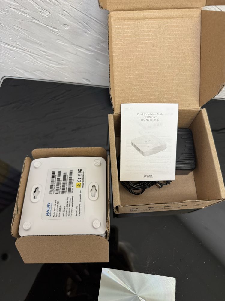 HALNy NETWORK HL-1GE GPON ONT światłowodowy terminal