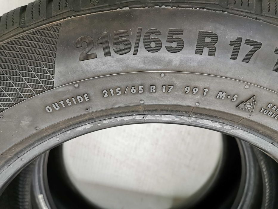 Continental WinterContact TS850P 215/65r17 99T 7mm Rant ochronny N0551