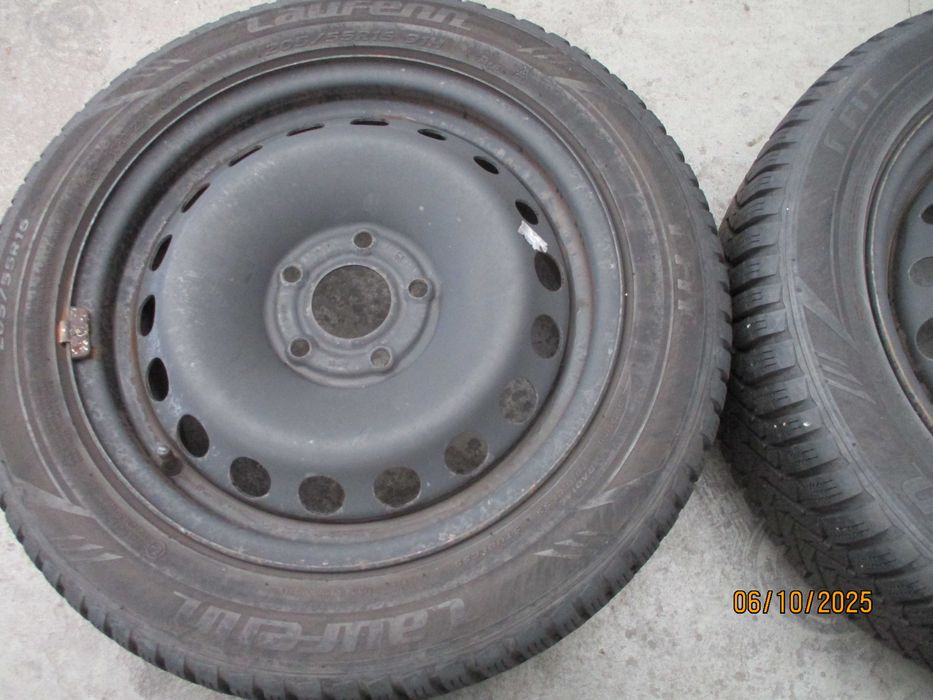 koła-felgi stalowe + opony Renault Dacia  6,5x16 et47 opony 205/55r16