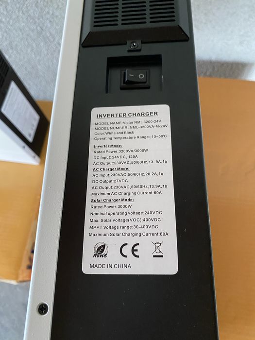 гібридний інвертор гибридный инвертор 1.5кв 3.2кв4.5кв 6.5кв 12кВт