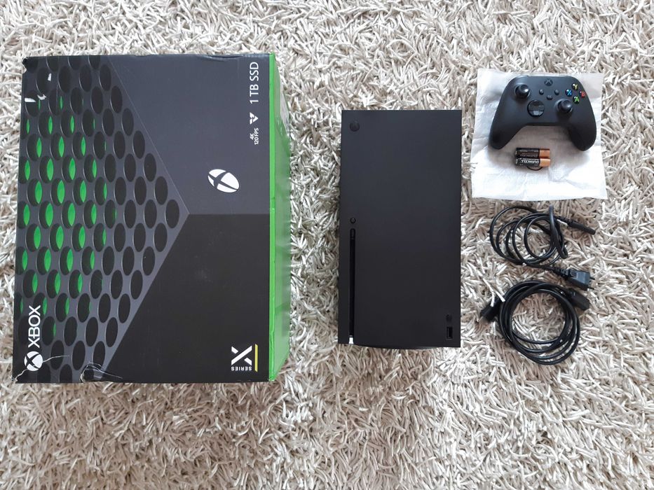 Konsola Microsoft Xbox Series X 1 TB z napędem komplet GWARANCJA 2029