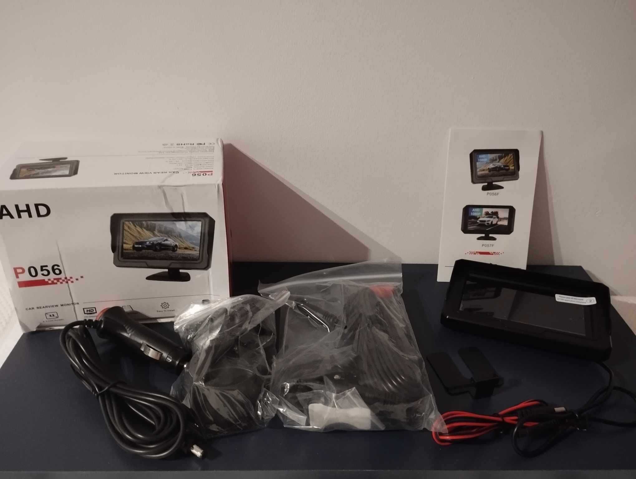 Rejestrator Jazdy Fuul HD Kamera Cofania Z Monitorem HD 4,3Cala 24V