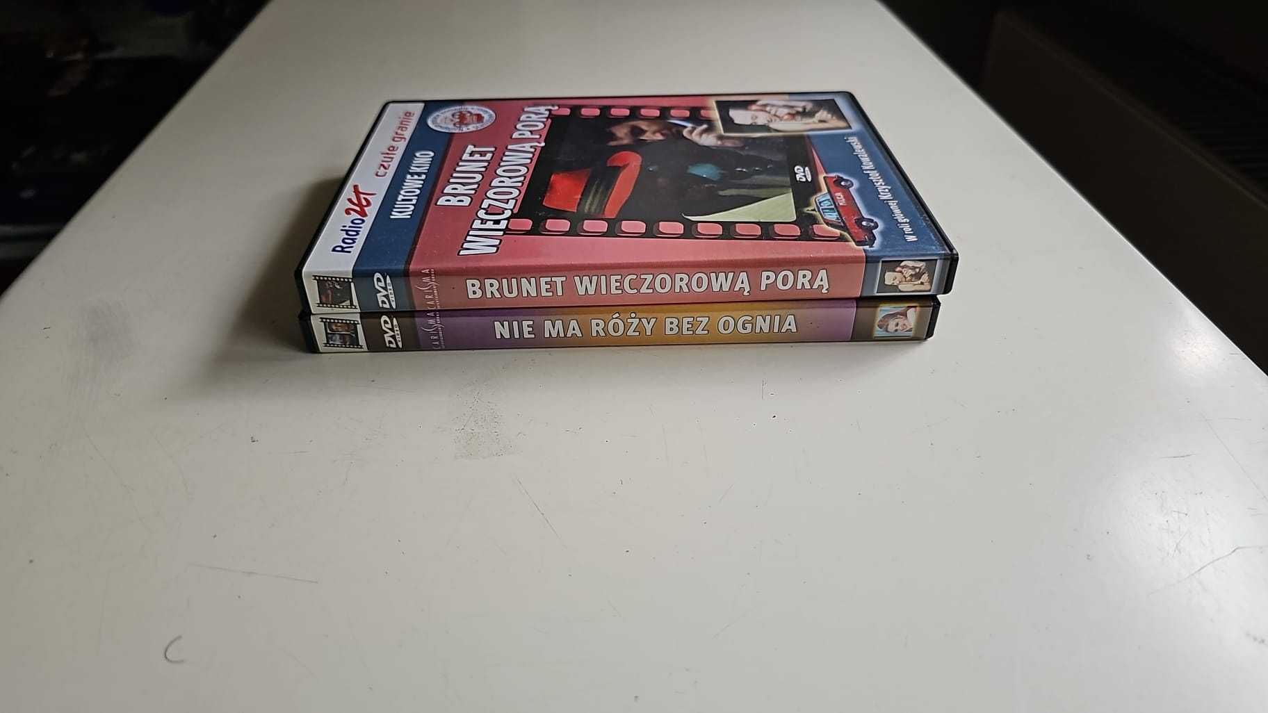 Zestaw 2 DVD Nie ma róży bez ognia Brunet wieczorową porą