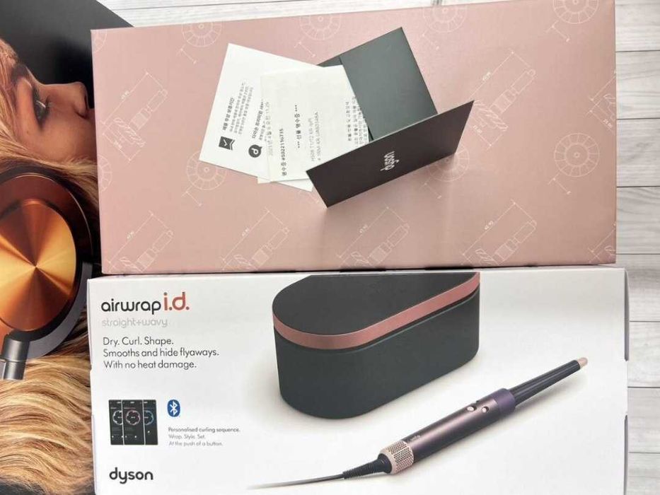 Стайлер Dyson Airwrap i.d HS08 Straight & Wavy Jasper Plum з Bluetooth
