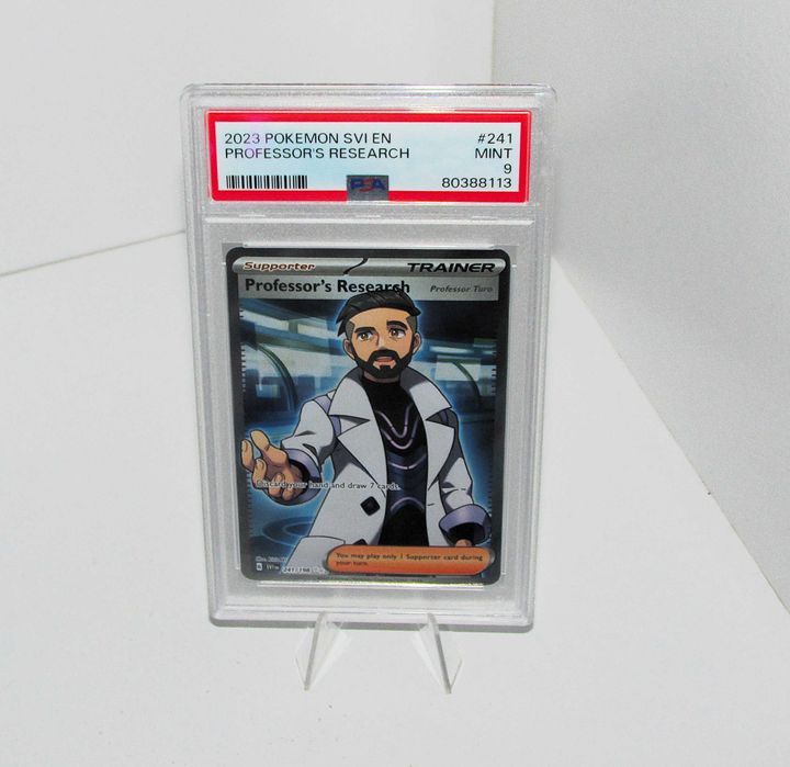 Professor's Research - PSA 9 - Pokémon 2023