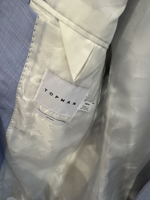 Marynarka dwurzedowa, Topman, meska