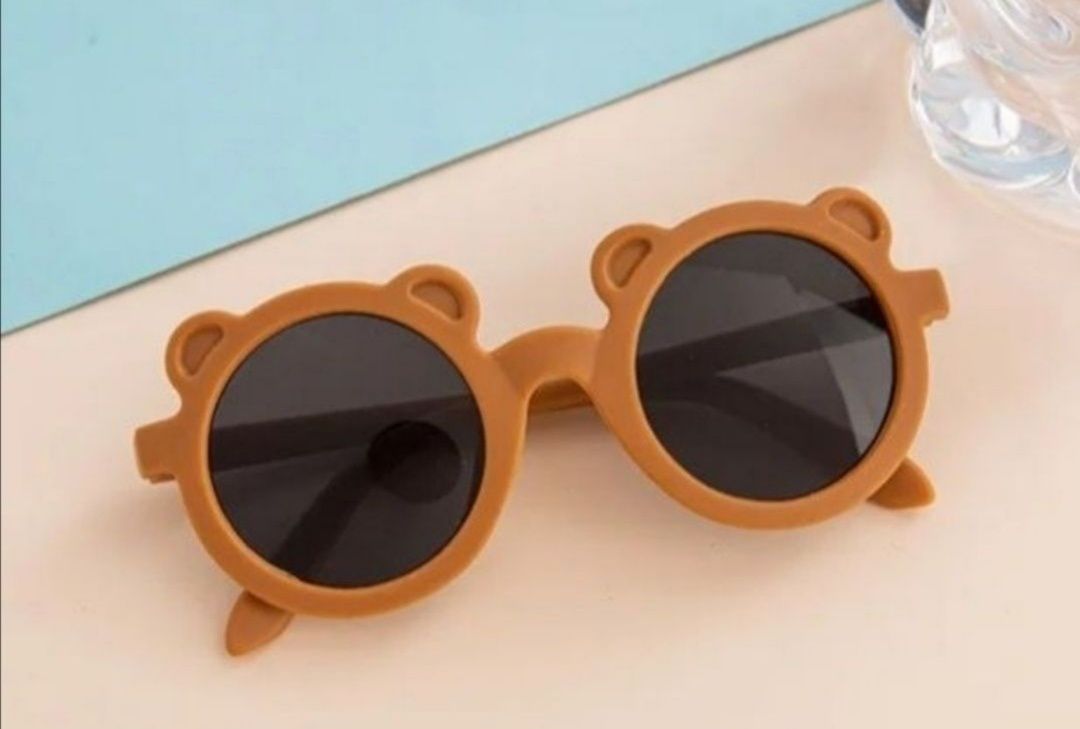 Дитячі сонцезахисні окуляри мікі маус та ведмедик з вушками