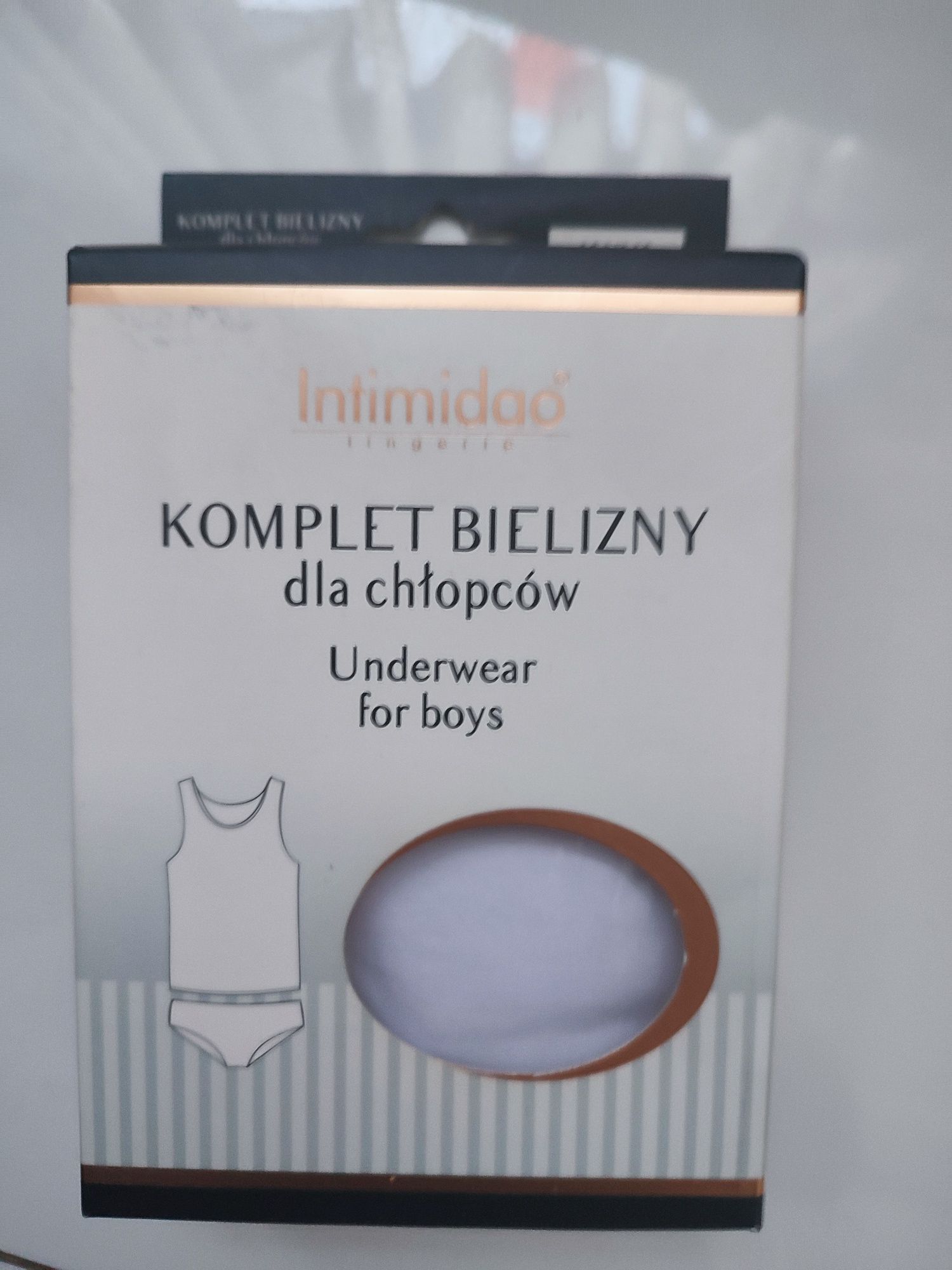 Nowy komplet bielizny dla chłopców rozmiar 134 / 140