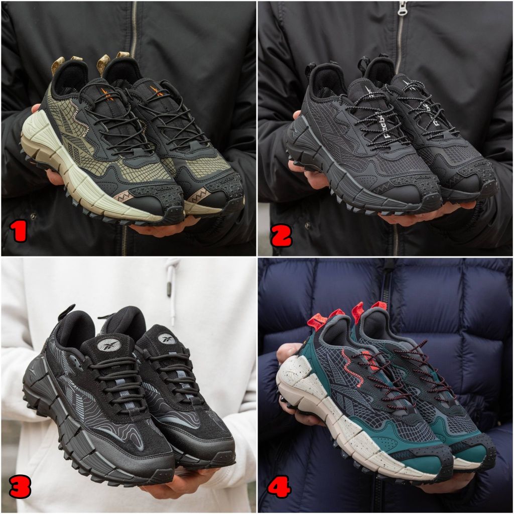 ВСІ МОДЕЛІ‼️Кросівки Reebok zig Kinetica 2.5 x Cordura /36-46, ПРЕМІУМ