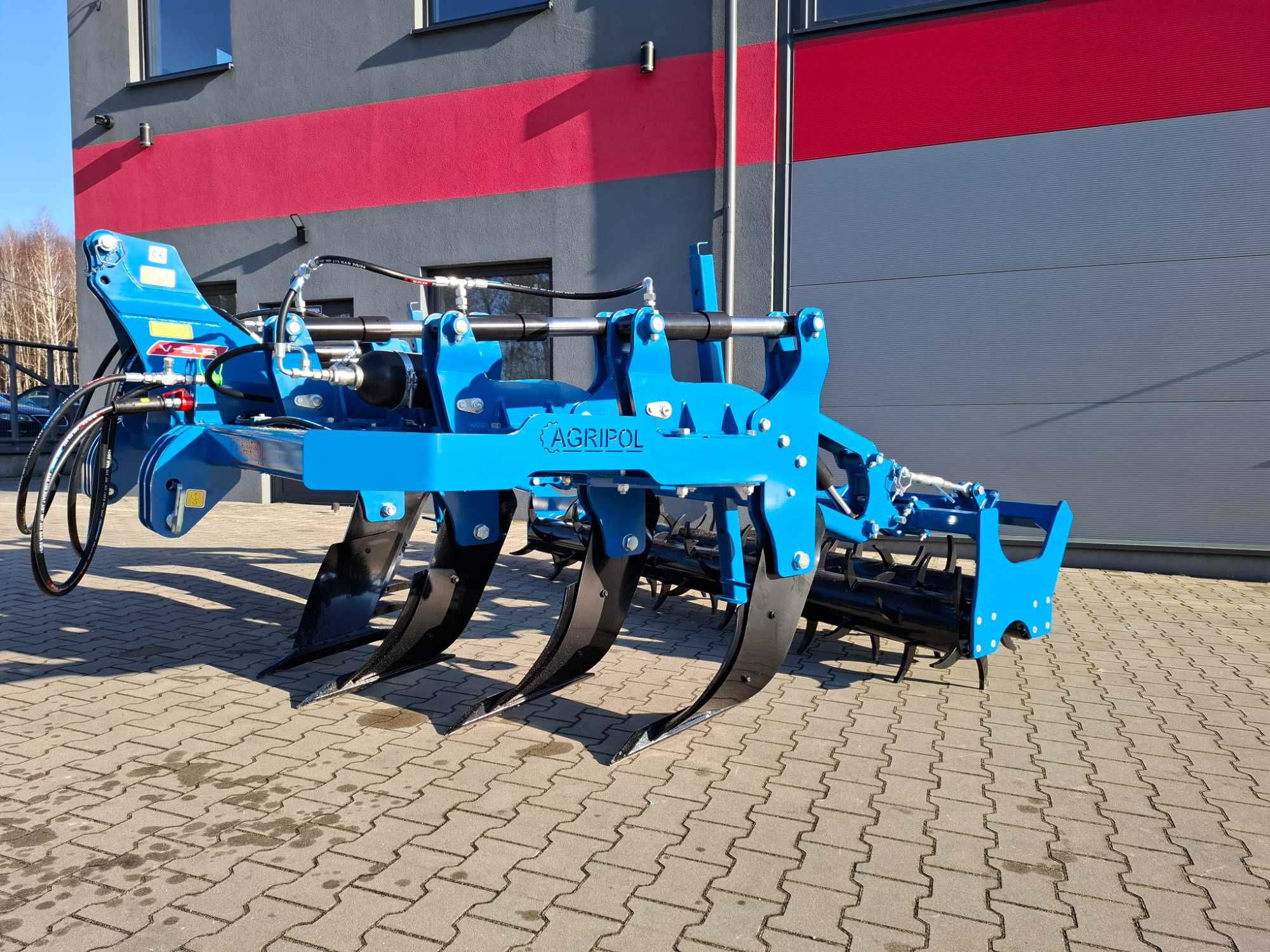 Głębosz Agripol V-SUB II 300 zabezpieczenie hydrauliczne 6 dłut Michel