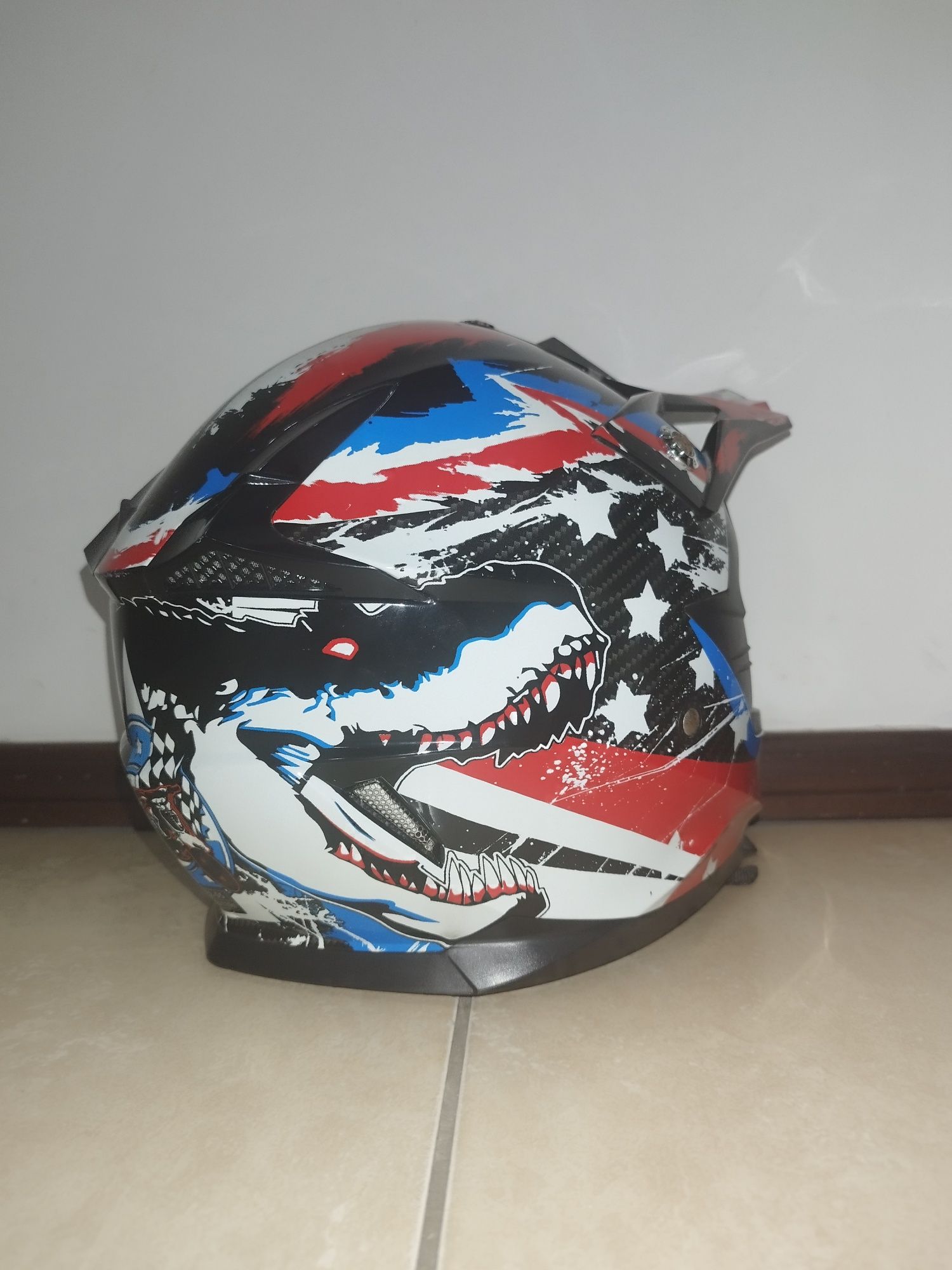 Capacete de motocross