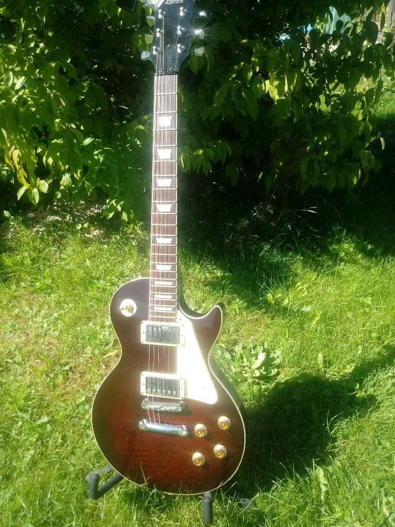 Zmieniający kolor:  Flame II Special  typ LP od Mayones 'a + Rockbag