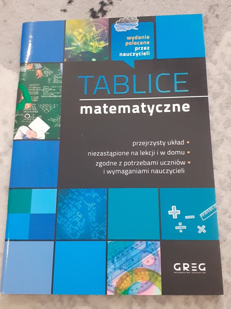 TABLICE do matematyki/chemii/polskiego/niemieckiego