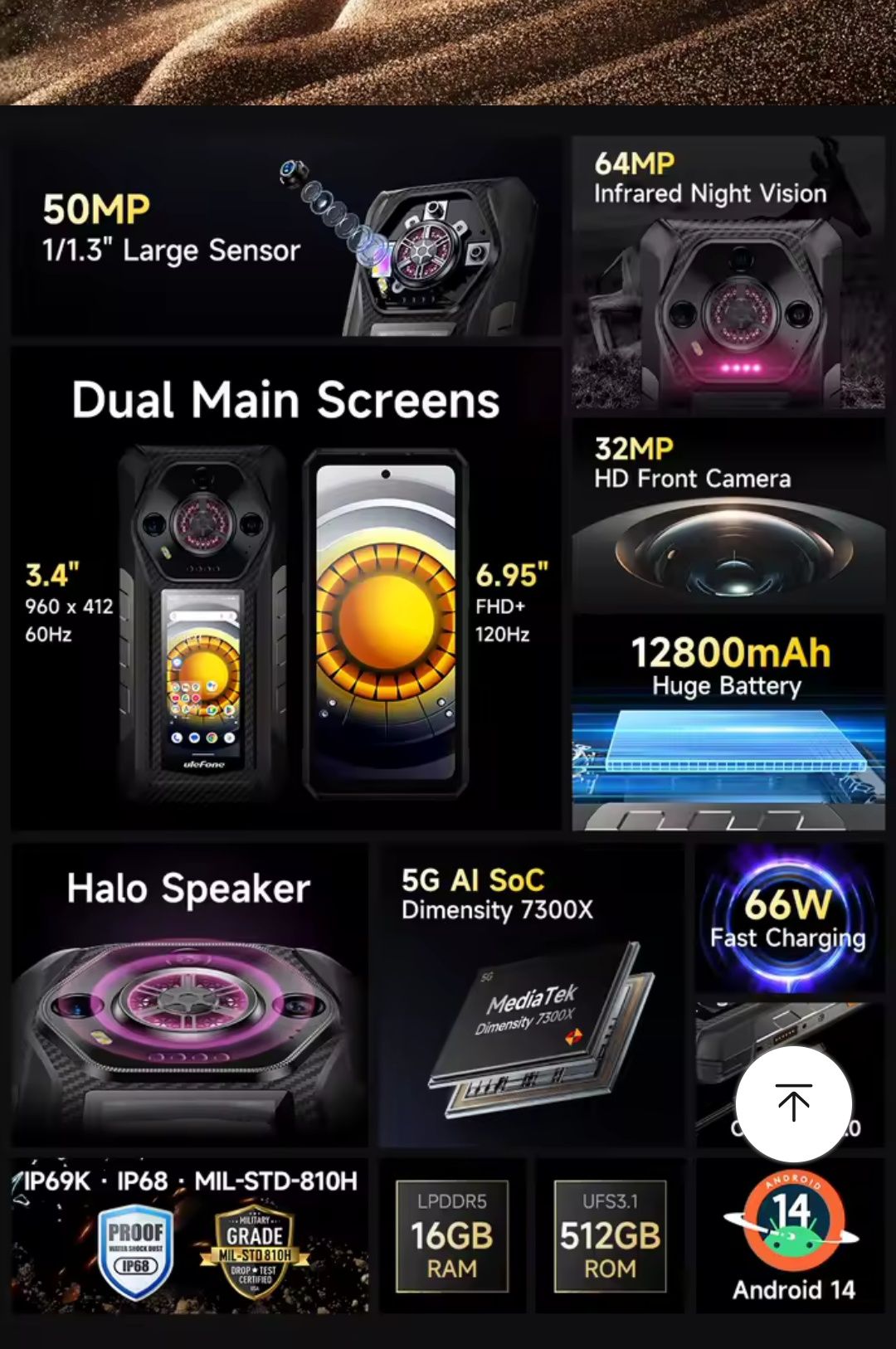 Ulefone Armor 30 Pro 5G 32/512GB