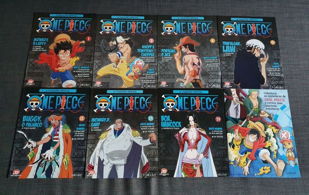 Fascículos miniaturas One Piece 1€ cada