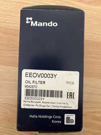 Фильтр масляный Mando EEOV0003Y