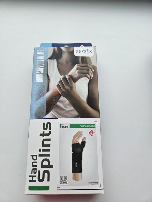 Бандаж променево-зап'ястковий суглоб з фіксацією пальця, ліва