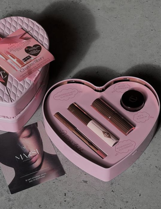 ‼️Подарунковий набір Charlotte Tilbury Pillow Talk Icons On Go 2025