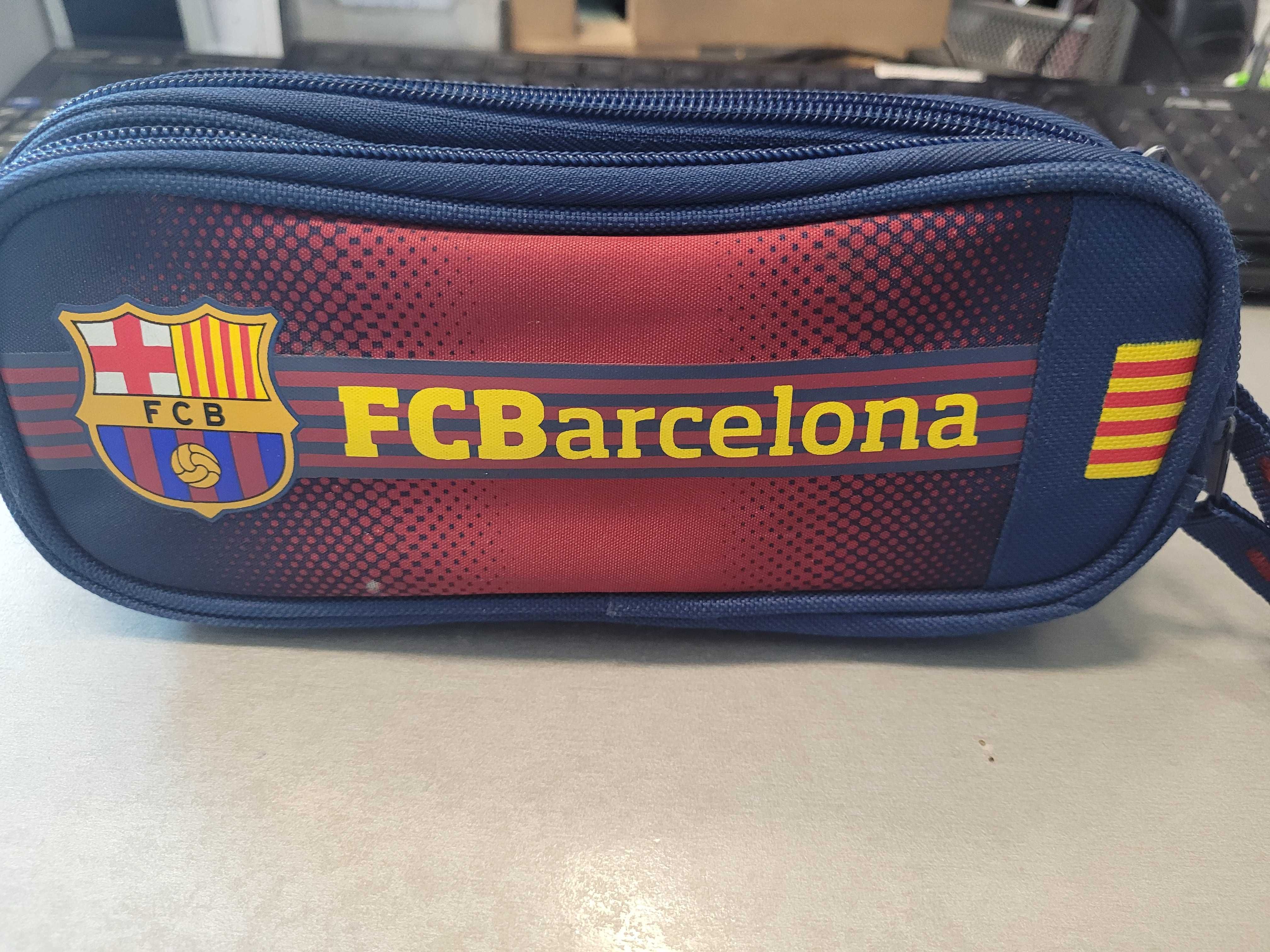 FCBarcelona piórnik saszetka potrójna