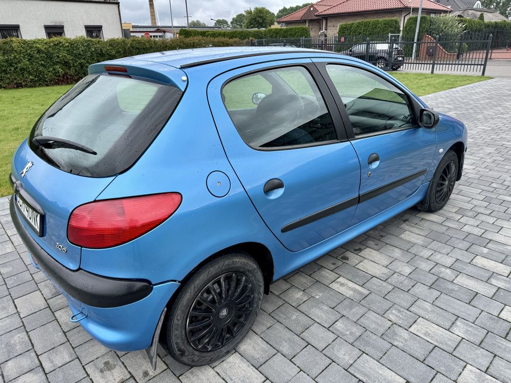 Peugeot 206 1.9 D 1999r. Ładny stan,