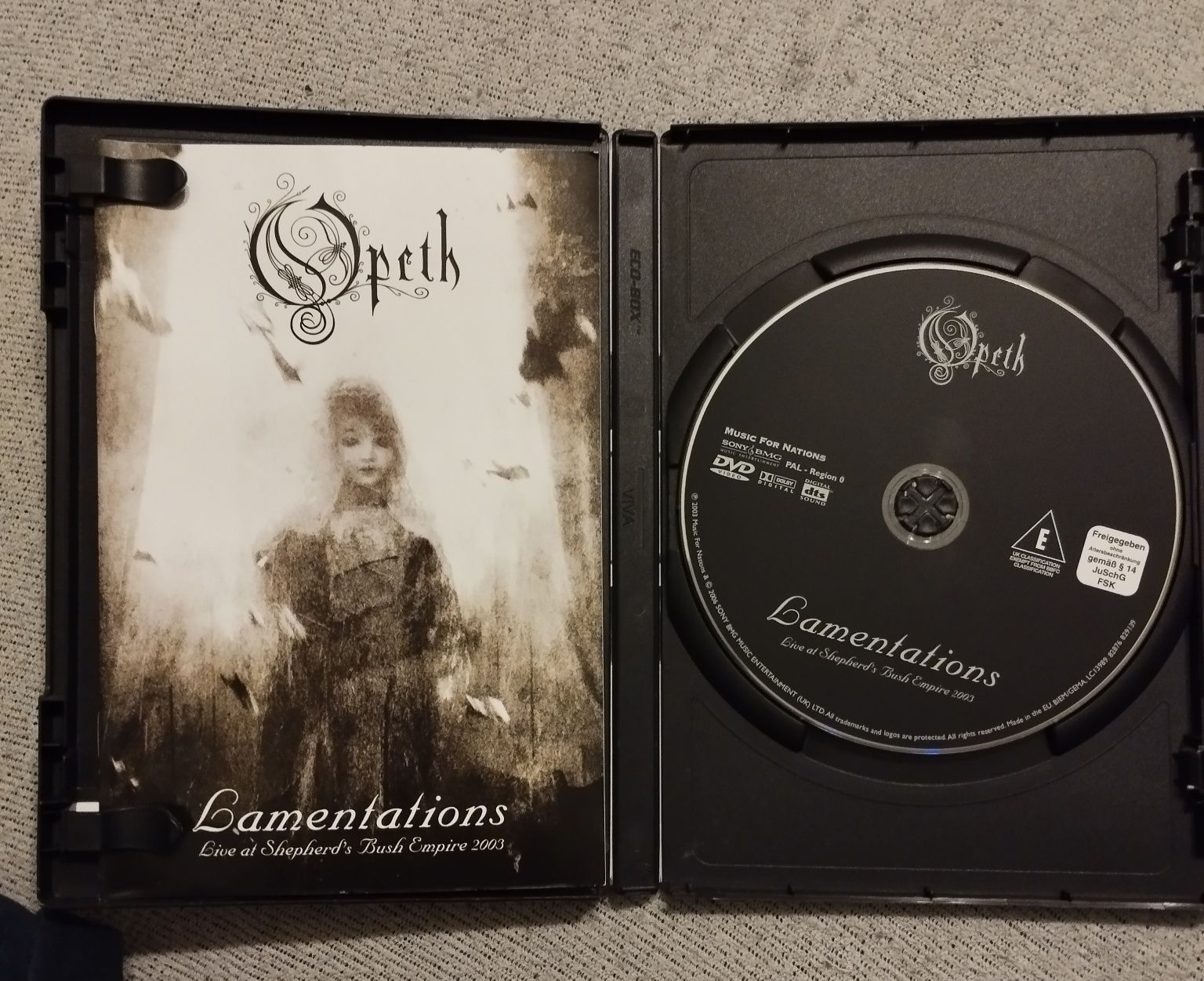 Opeth Lamentations DVD