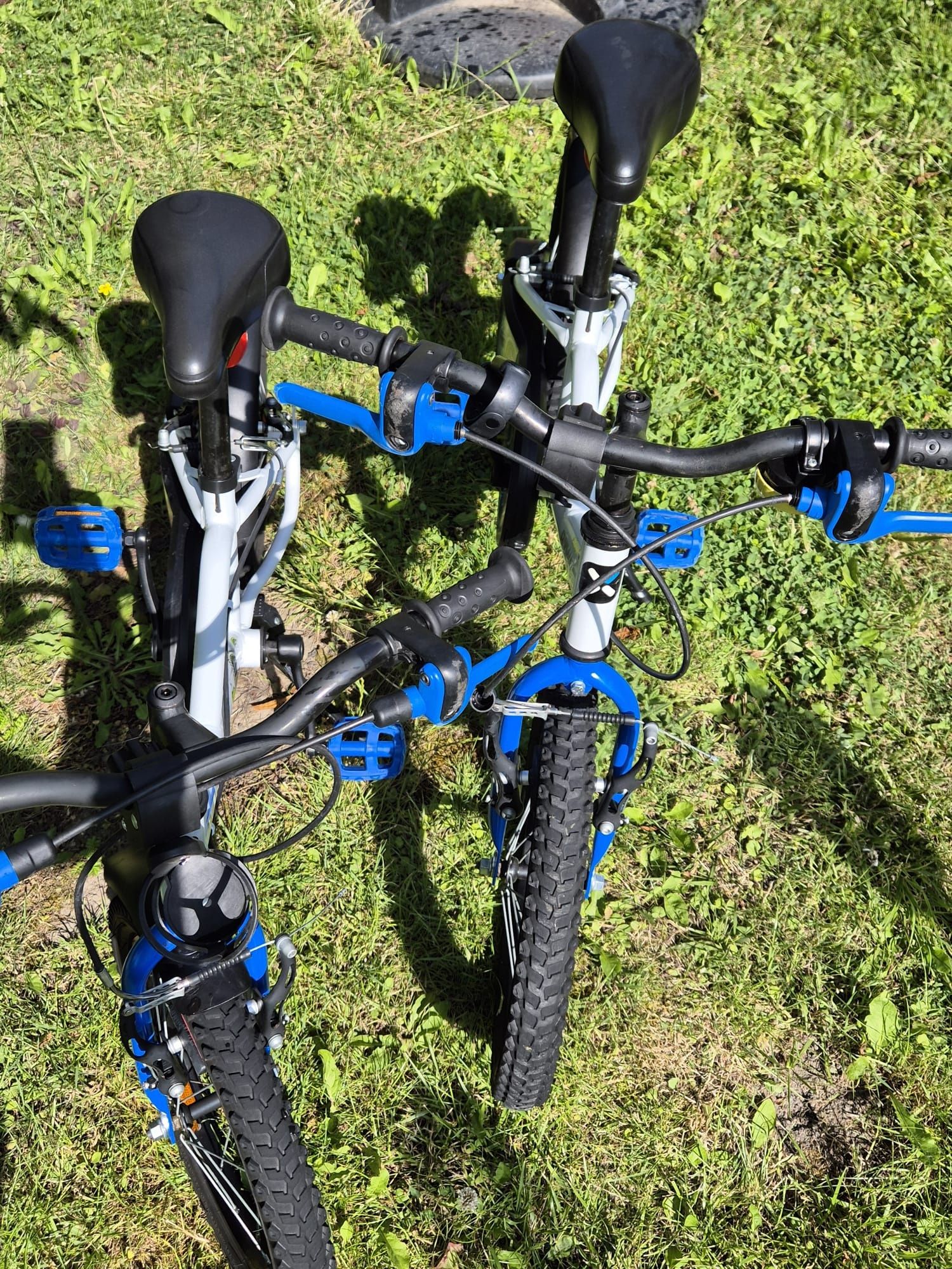 2szt rowery dla bliźniaków btwin 16 cali 4-7 lat