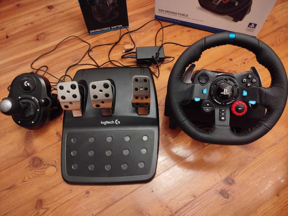 zestaw logitech G29 + driving force shifter+ gwarancja
