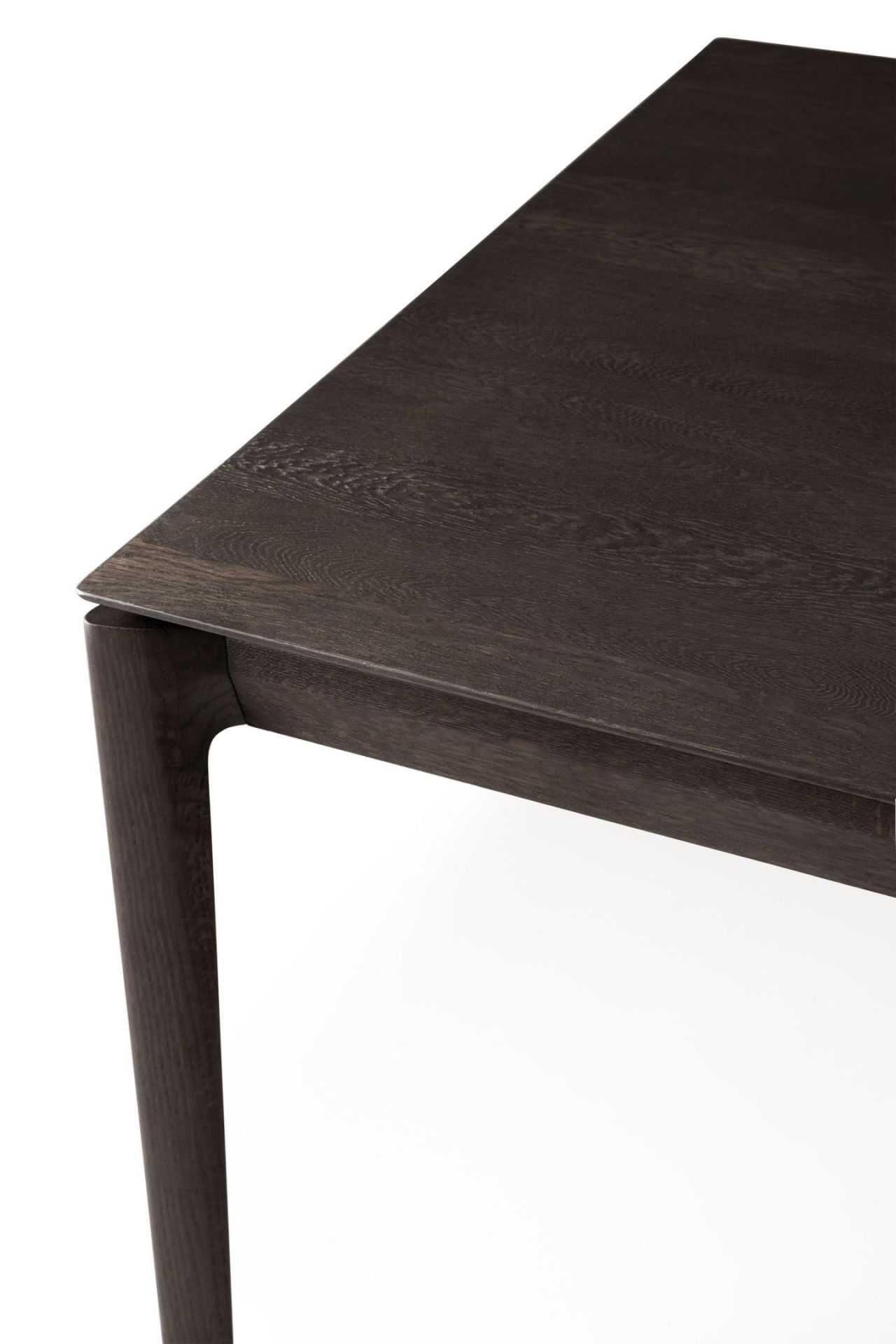 Ethnicraft Bok Table Oak brown lacquered 160x80x76