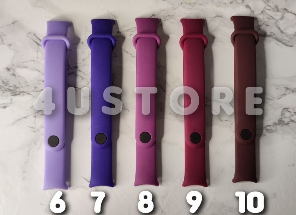 Ремешок на Xiaomi Mi Smart Band 8 9 ремінець браслет силиконовый