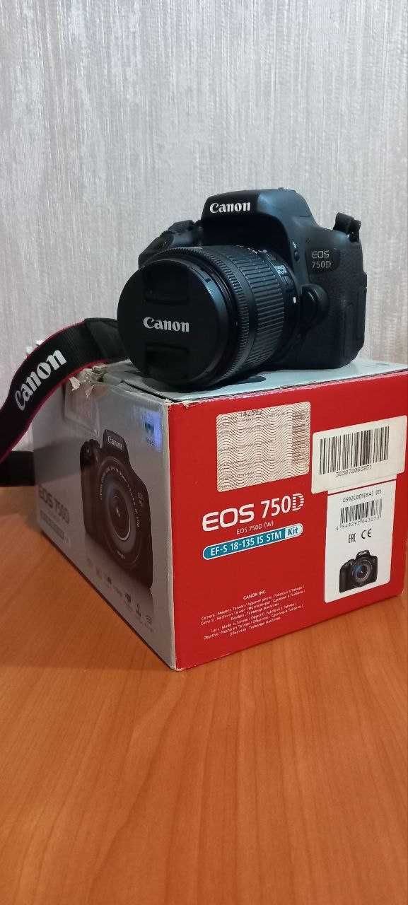 Canon 750D, объектив 18×55 со стабилизатором