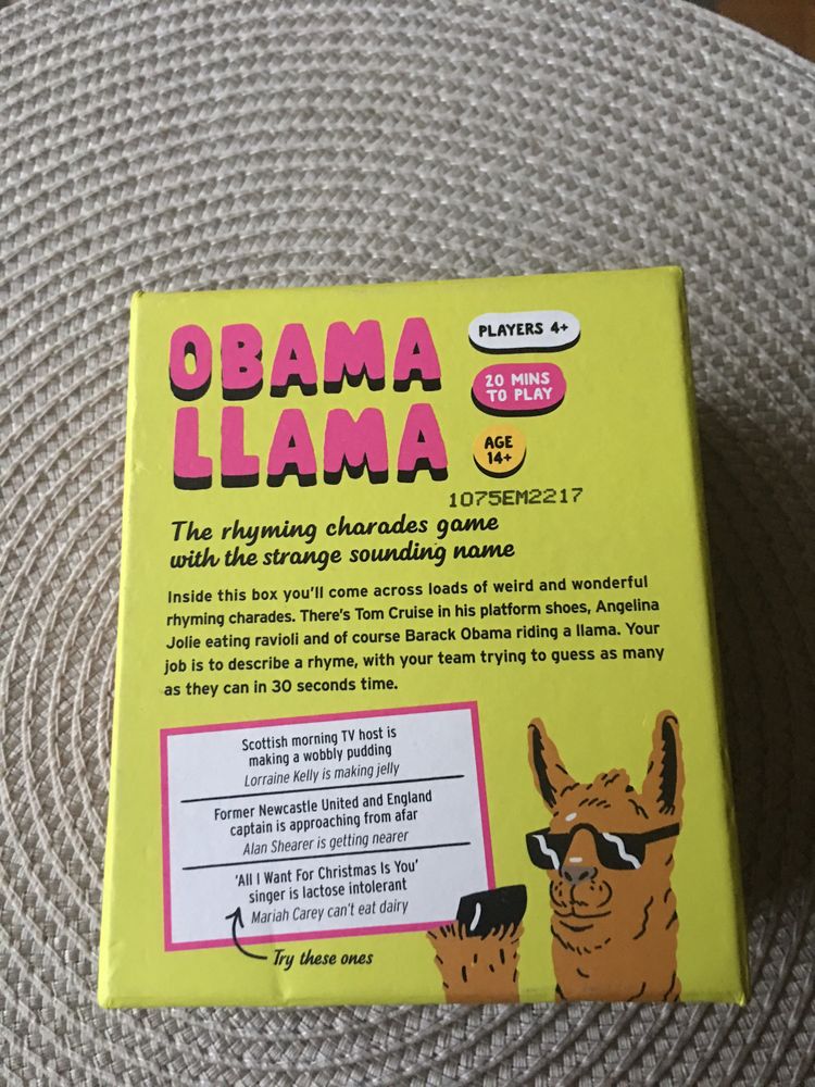 Obama Llama angielski speaking