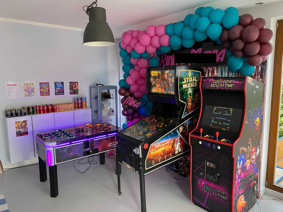 Cymbergaj | Arcade, Flippery | Dart Rzutki | Bokser | Reflex | Eventy