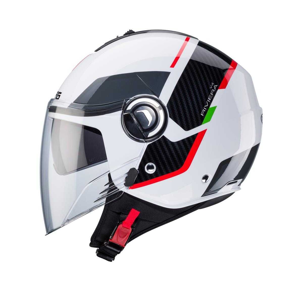 Kask blenda na motor,skuter,vespa,chopper CABERG RIVIERA V4x ECE 22.06