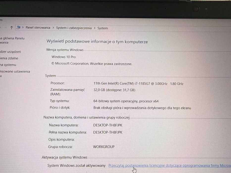 Dell Latitude 5520 | i7-1185G7 | 32GB RAM | 512GB SSD | Win10 + Office