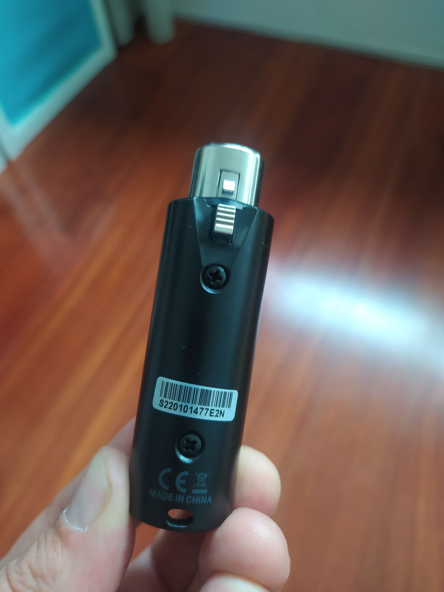 Microfone booster / pré amplificador