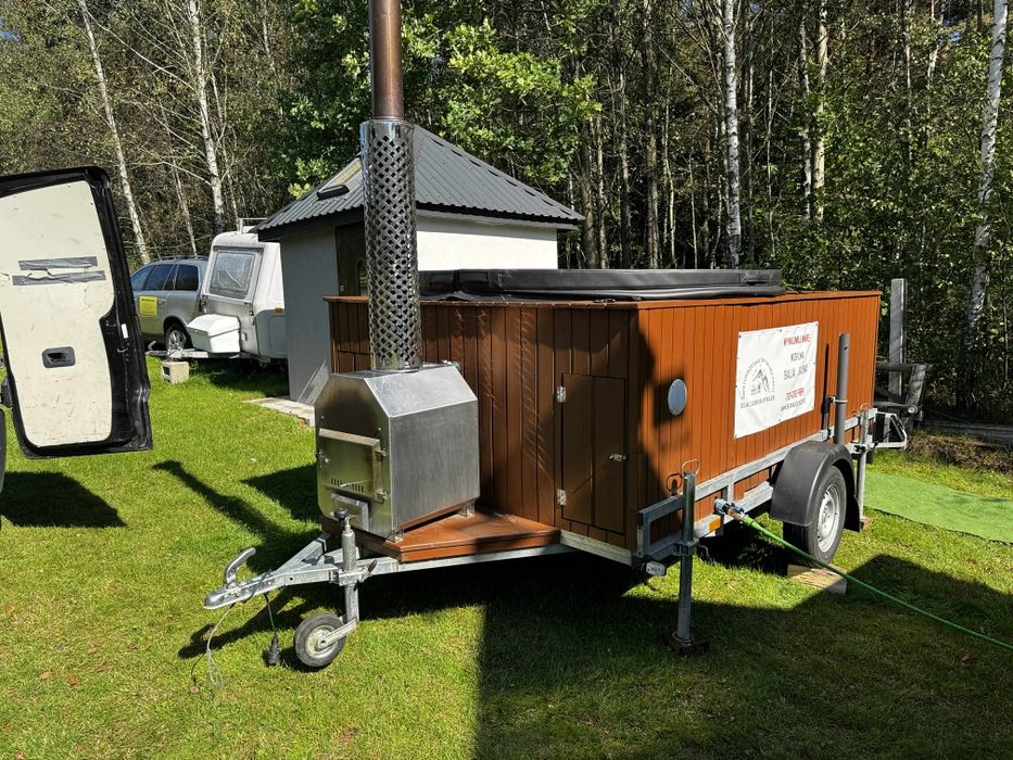 Mobilna balia jacuzzi  Bania wynajem