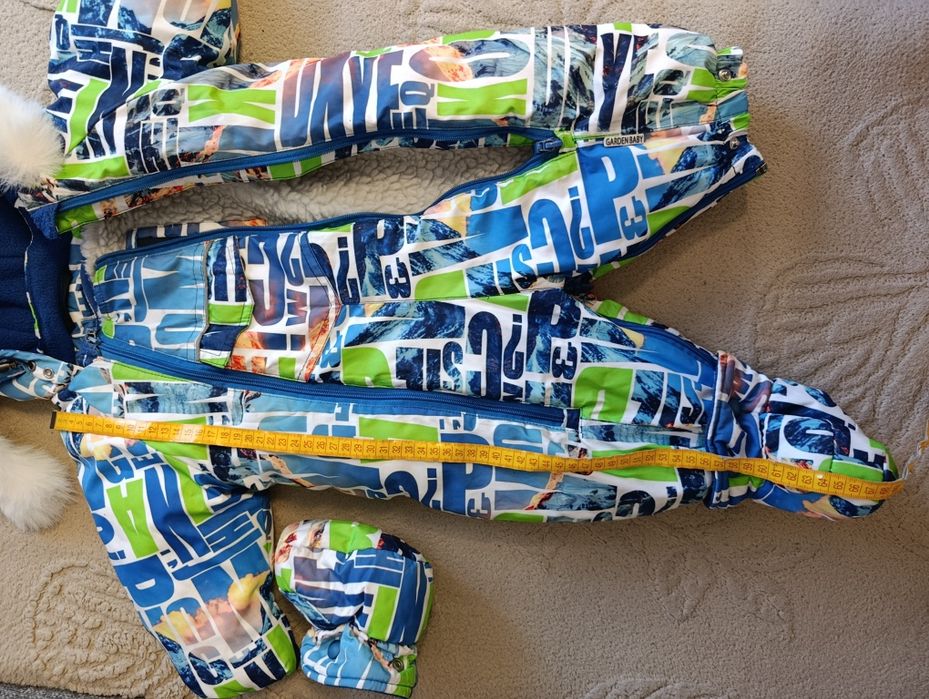 Зимовий комбінезон 2в1 розмір 68