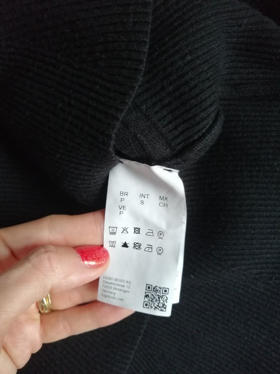 Hugo Boss sweter bluzka S baskinka