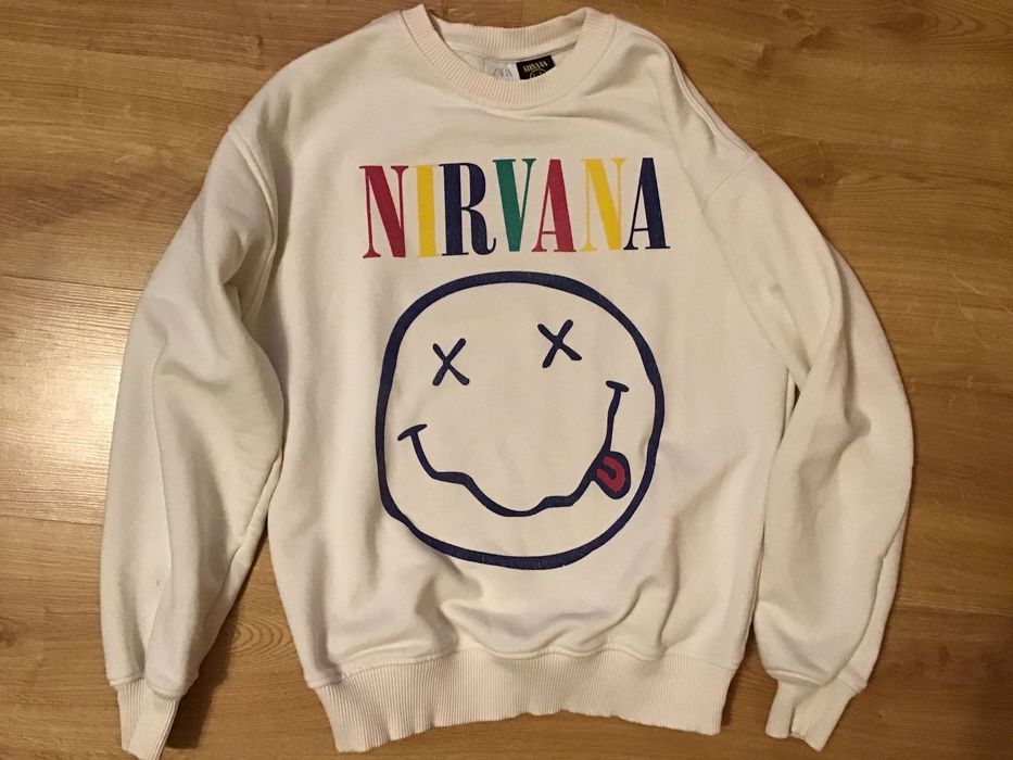 Zara bluza dziewczęca biała NIRWANA 164 cm