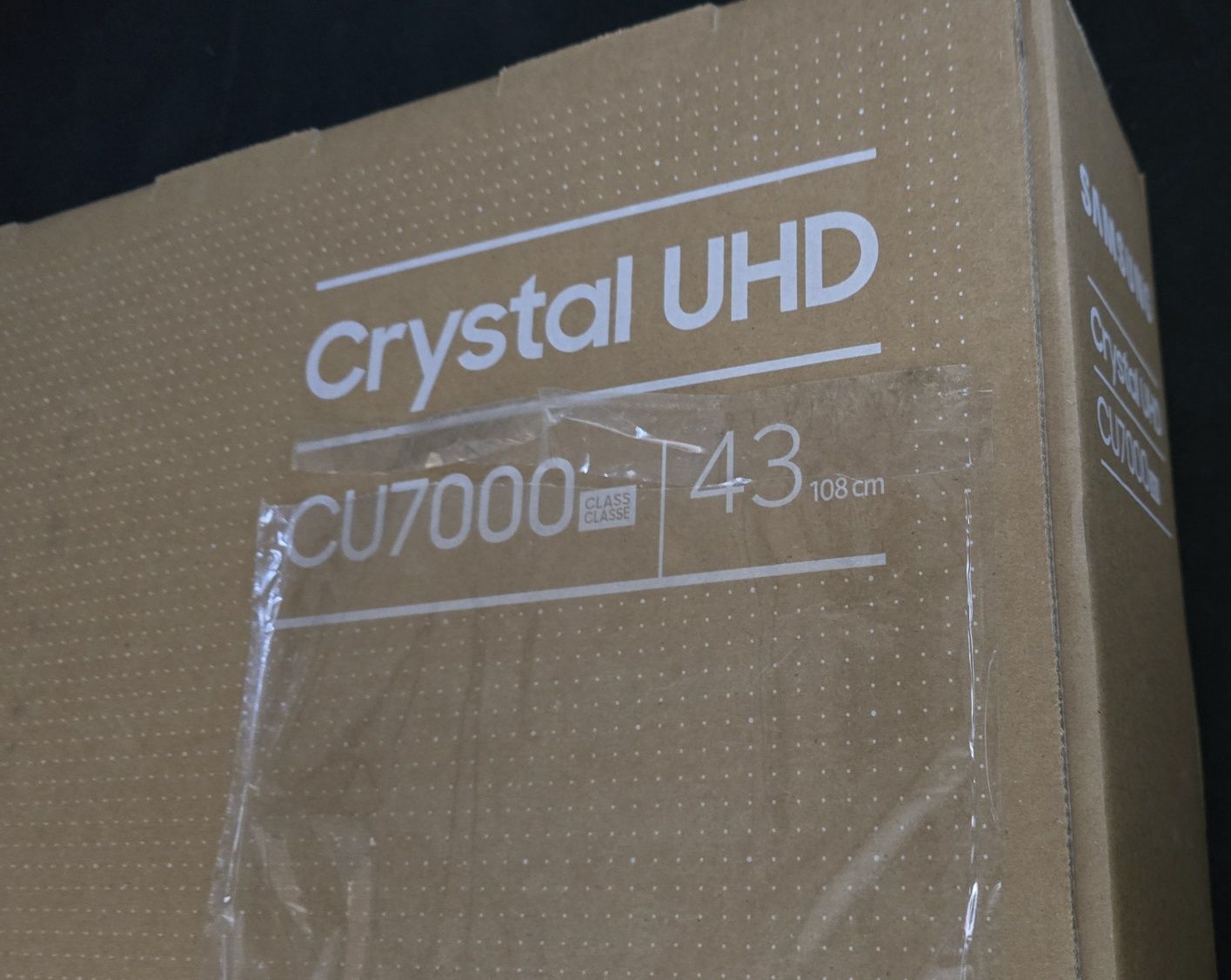 TV SAMSUNG nova é embalada