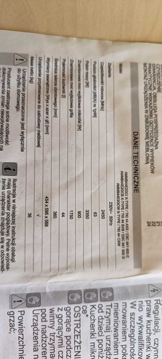 Kuchenka do zabudowy z opcją mikrofali i grila
