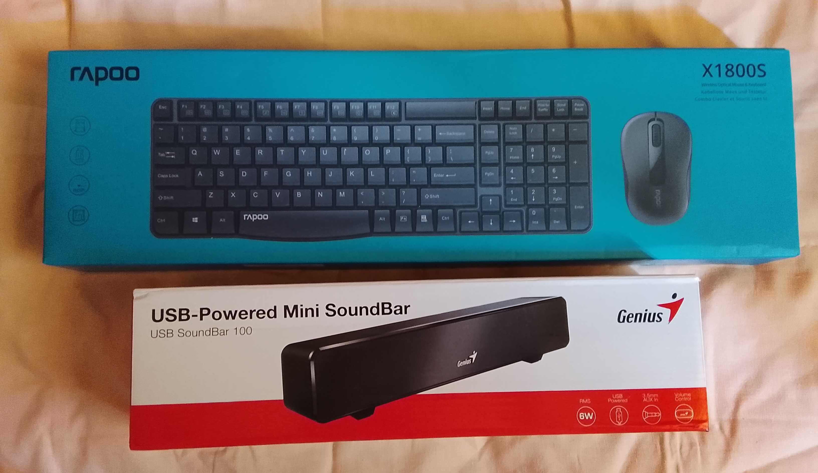 NOWY Komputer Do Gier i5/32GB/1TB/6GB DDR6/WiFi/BT/Klaw/Mysz/Soundbar