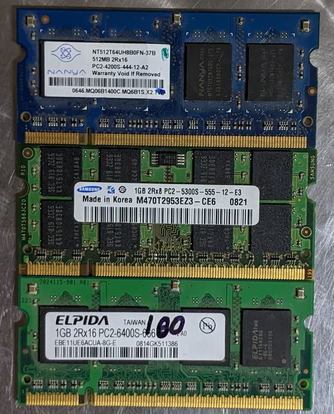 Продам ddr ddr2, оперативна пам'ять до ноутбука, нетбука.